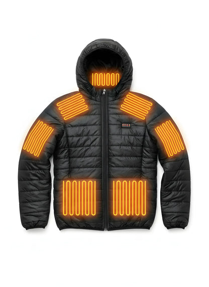 HeatPro™ - podgrzewana kurtka + powerbank 12000 mAh GRATIS