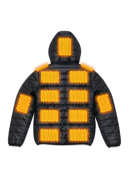 HeatPro™ - podgrzewana kurtka + powerbank 12000 mAh GRATIS